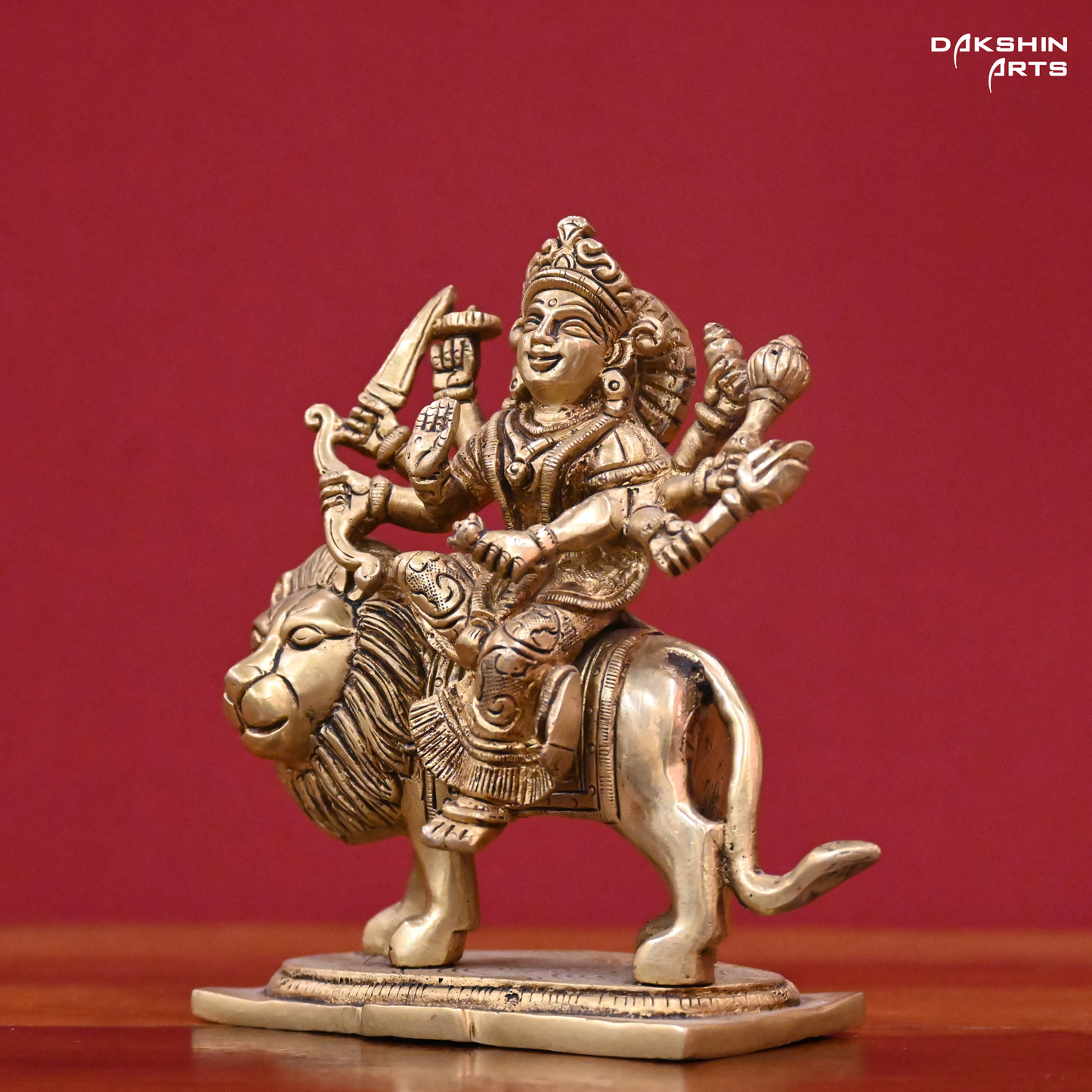Durga Idol with Rectangle Base
