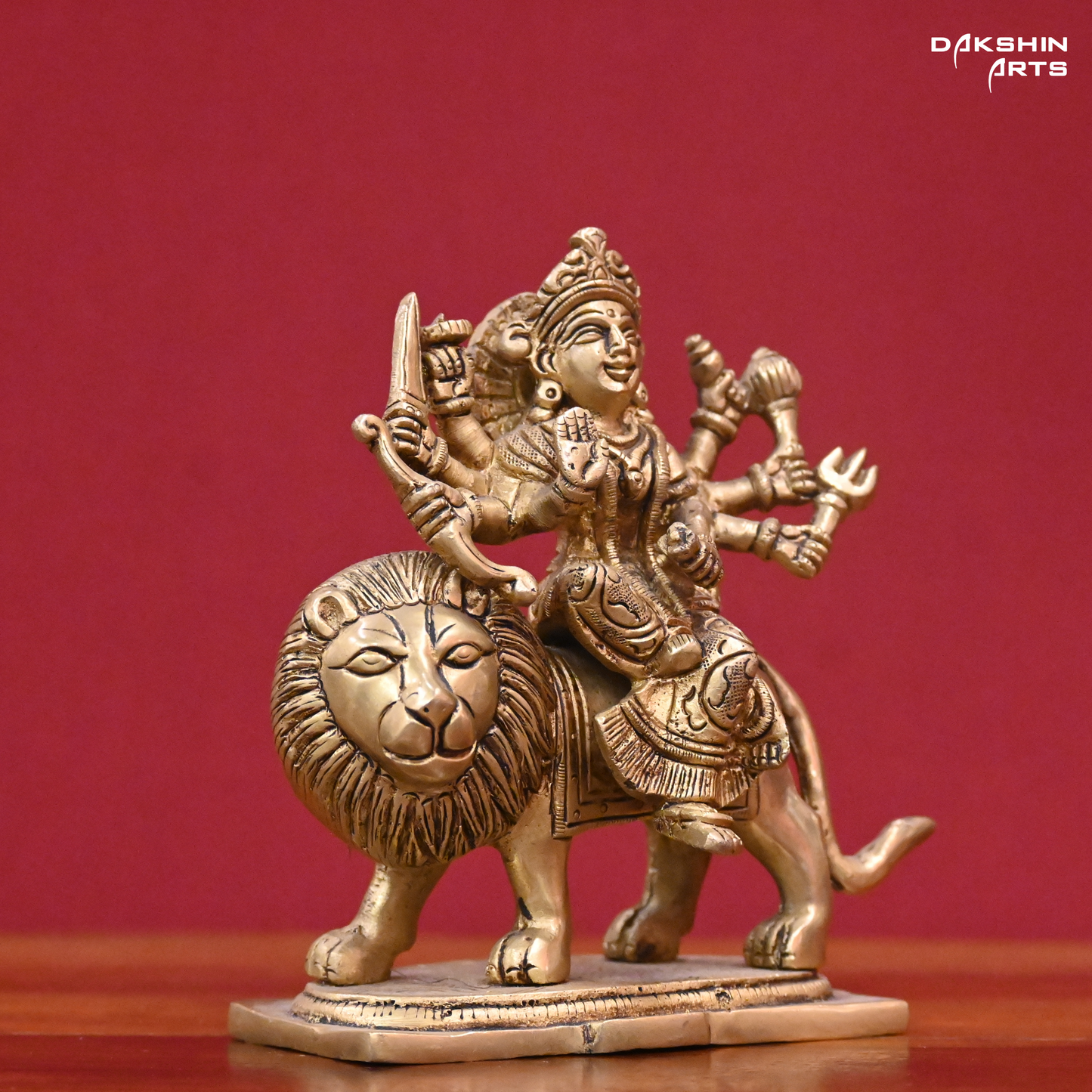 Durga Idol with Rectangle Base