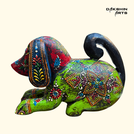 Dog - Hand painted - Dakshin Arts
