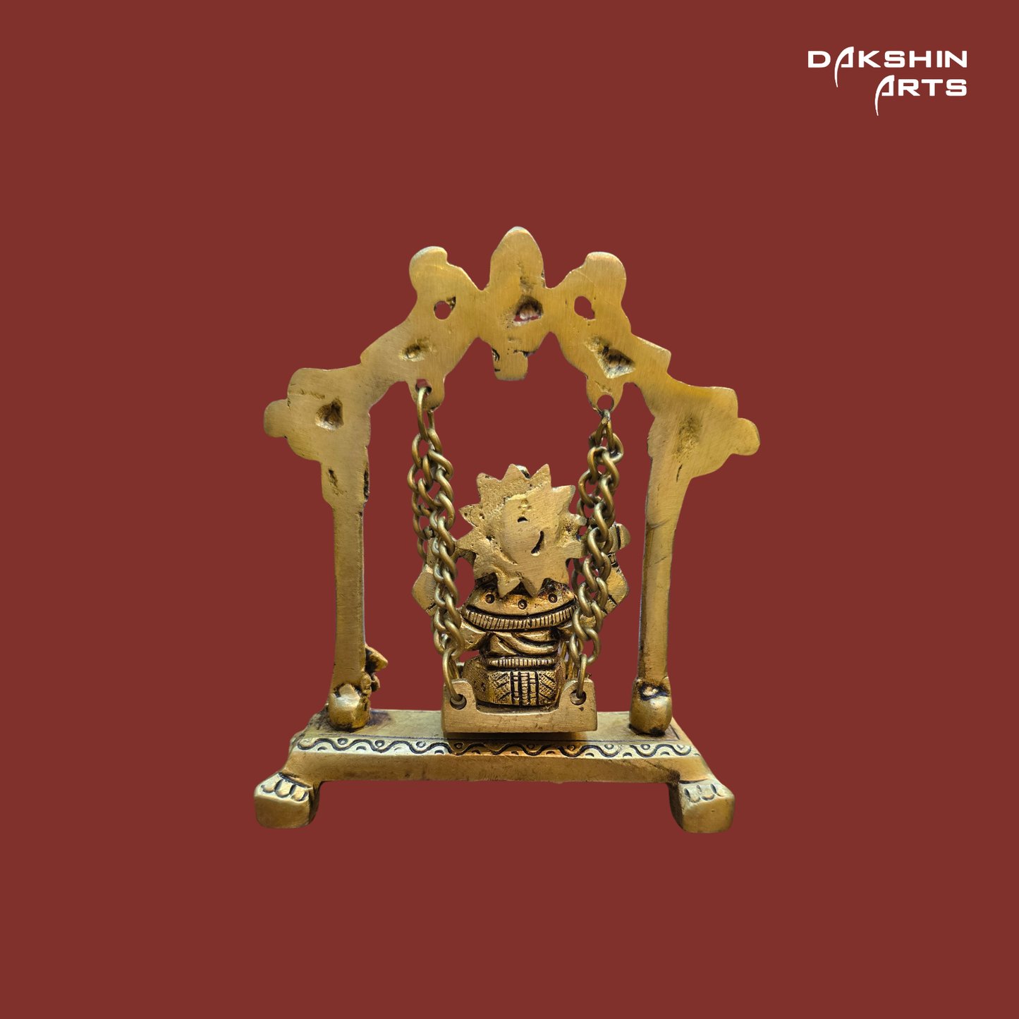 Brass Jhula Ganesha
