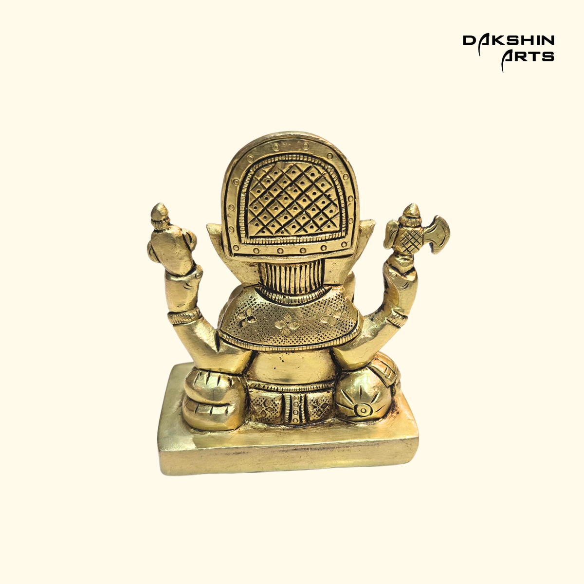 Brass Ganesha 3.75"
