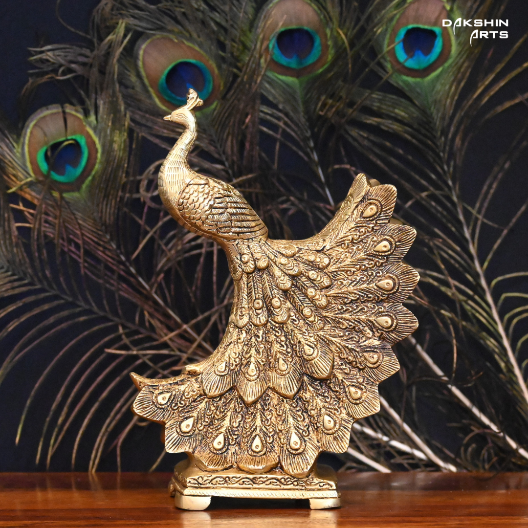 Pair of Peacocks - Dakshin Arts