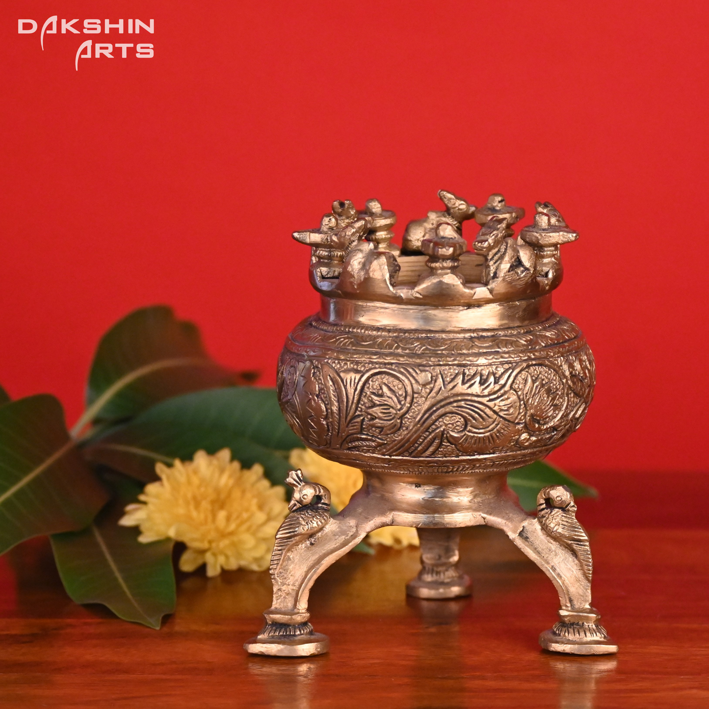 NANDI LOTA WITH STAND - Dakshin Arts