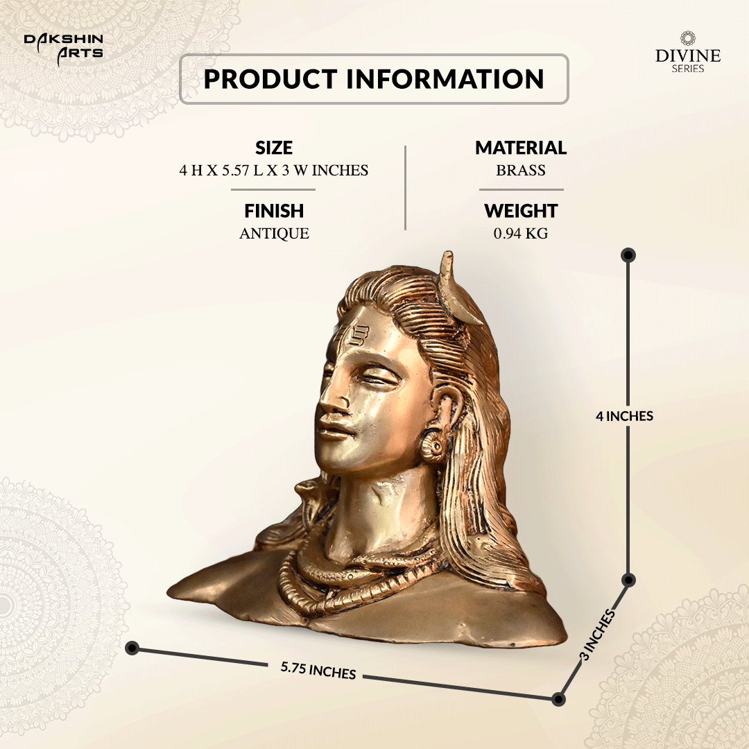 Brass Adiyogi - Dakshin Arts