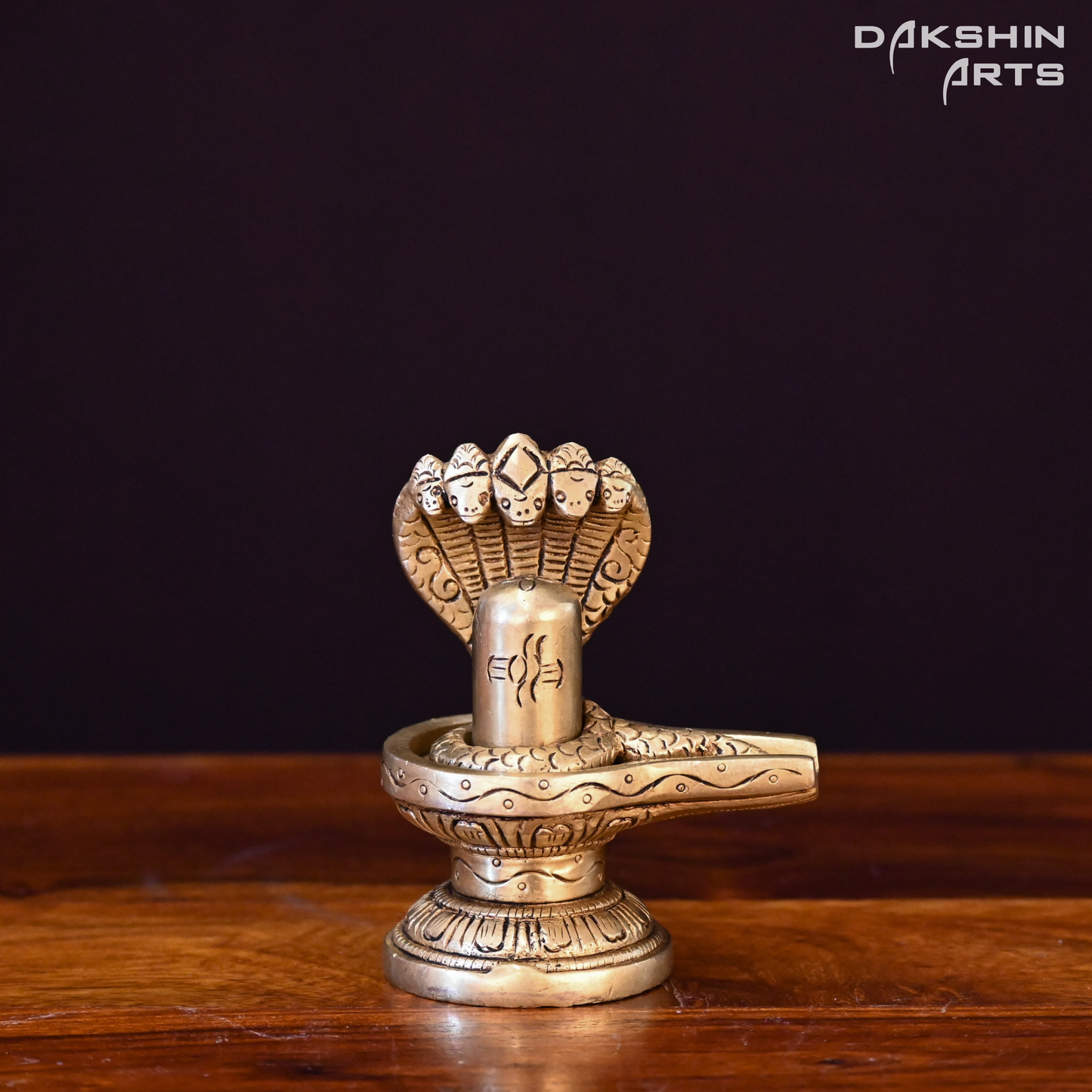 SHIVLING WITH SNAKE - Dakshin Arts