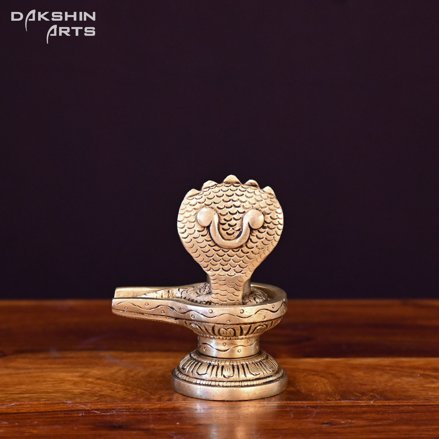 SHIVLING WITH SNAKE - Dakshin Arts