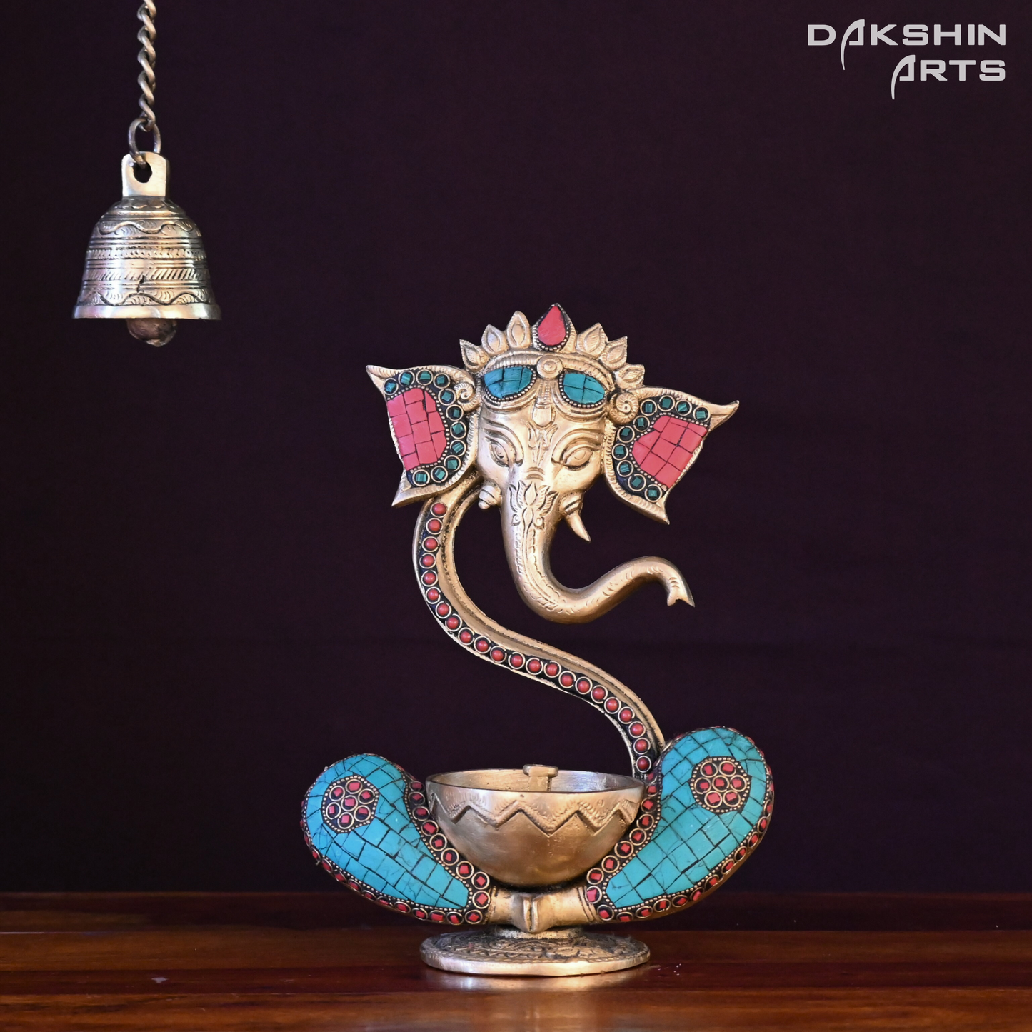 MODERN GANESHA WITH DEEP - Dakshin Arts