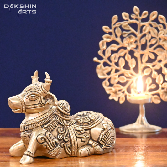 NANDI CARVED - Dakshin Arts