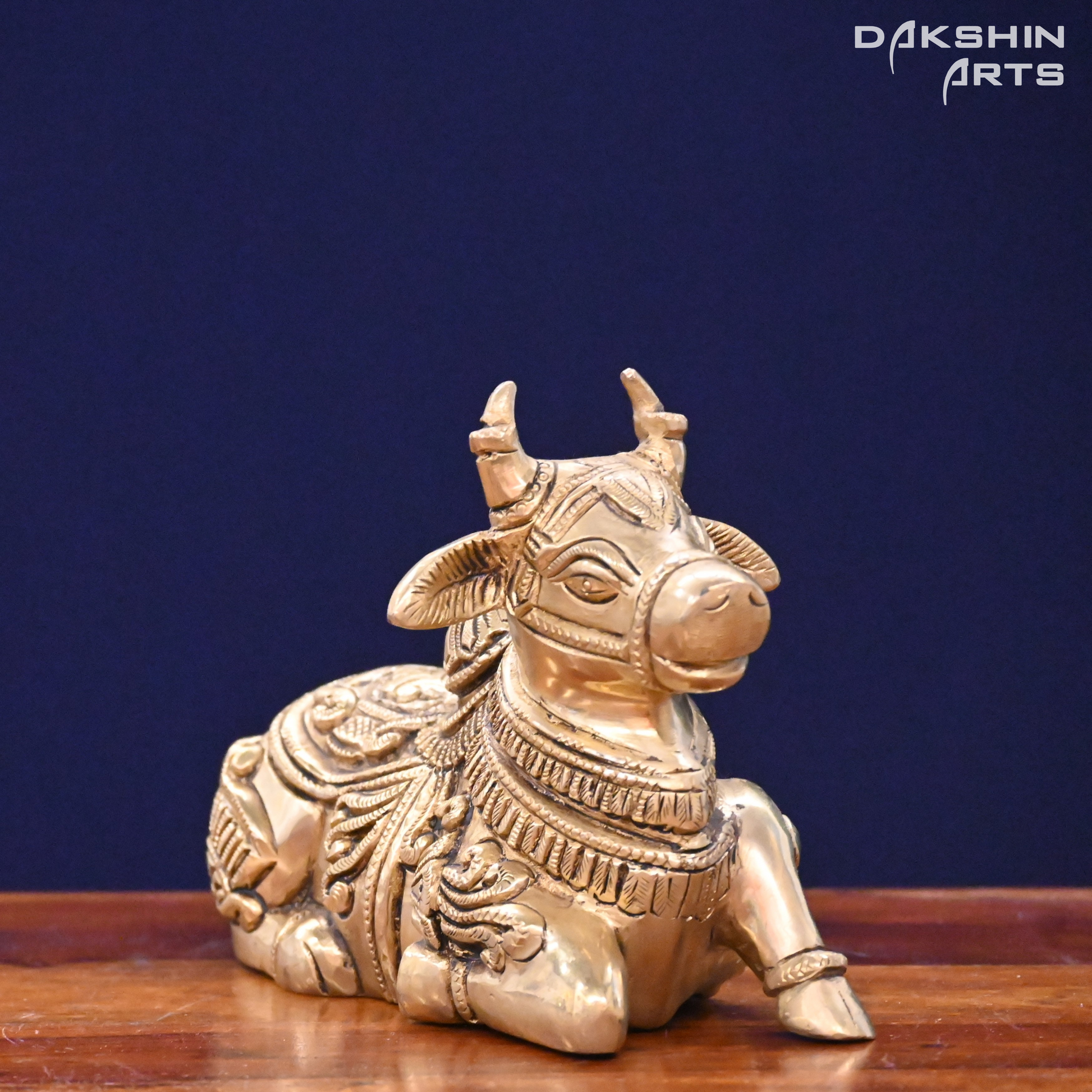 NANDI CARVED - Dakshin Arts