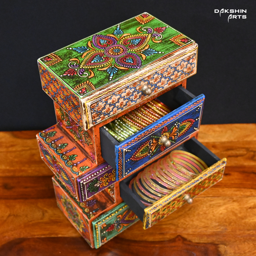 Jewellery Box - Book Shelf Design - Dakshin Arts