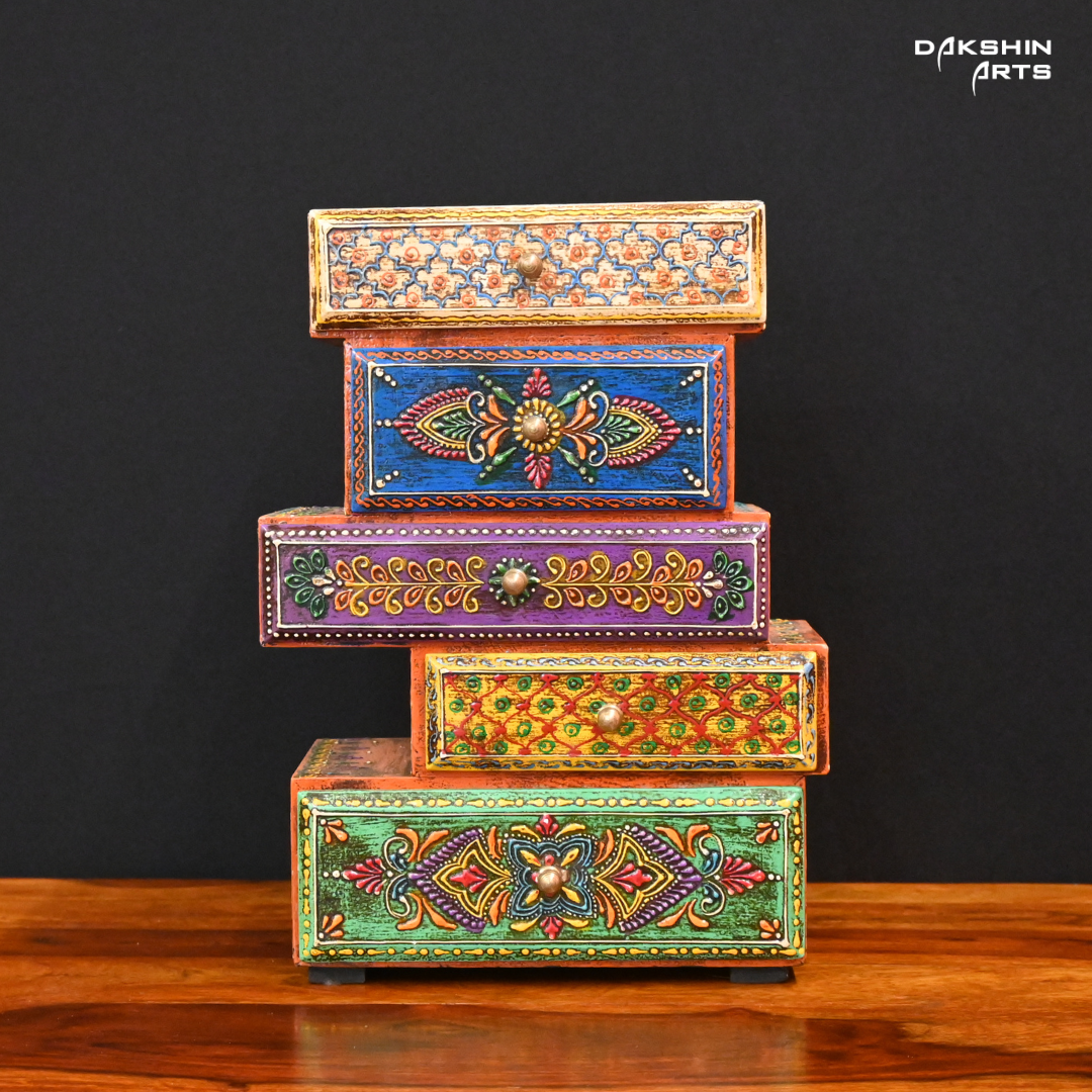 Jewellery Box - Book Shelf Design - Dakshin Arts
