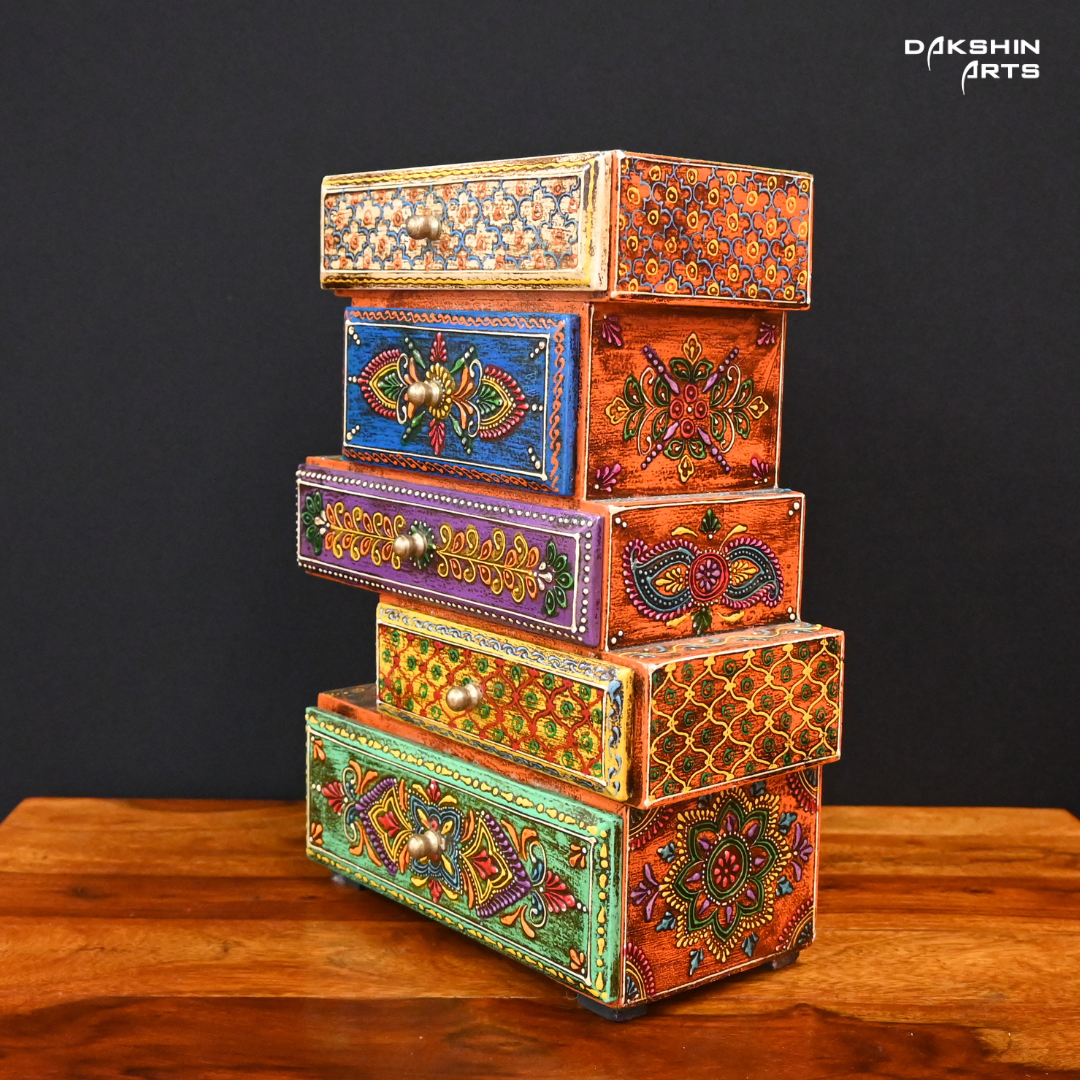 Jewellery Box - Book Shelf Design - Dakshin Arts