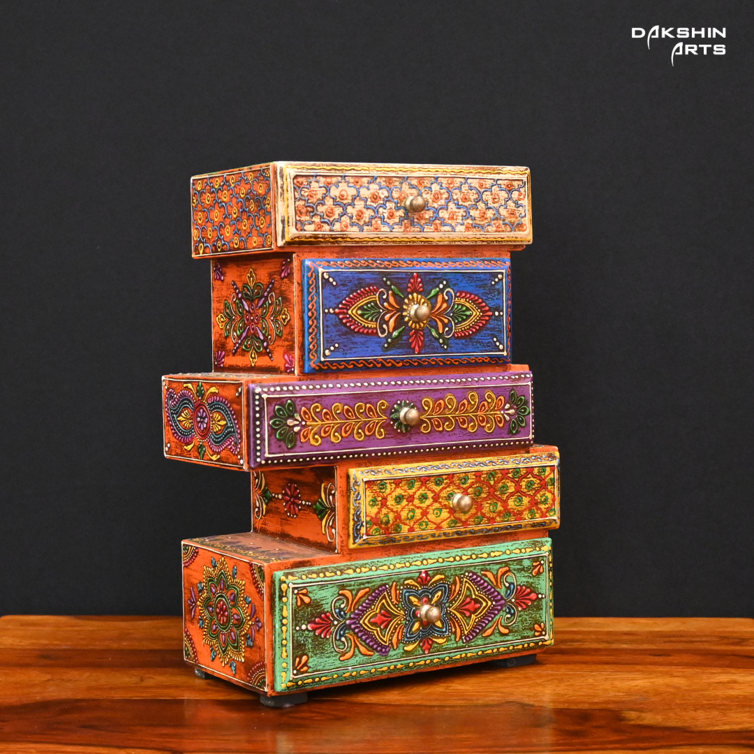 Jewellery Box - Book Shelf Design - Dakshin Arts