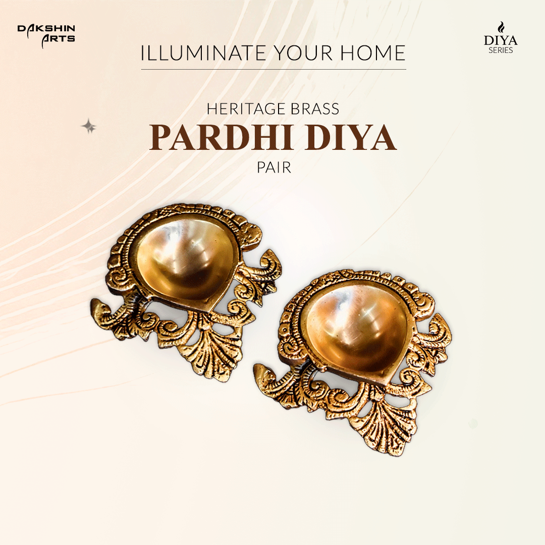 Pardhi Diya pair - Limited Edition - Dakshin Arts