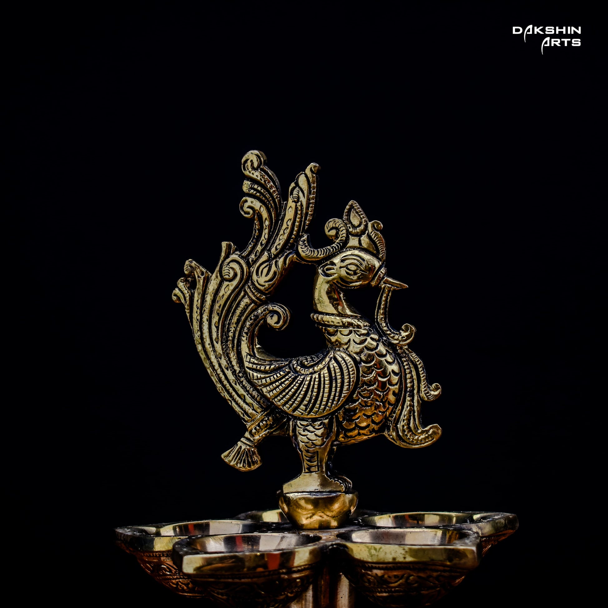 Annam with 5 Diya - Dakshin Arts