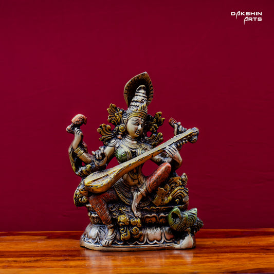 Saraswati Coloured - Dakshin Arts