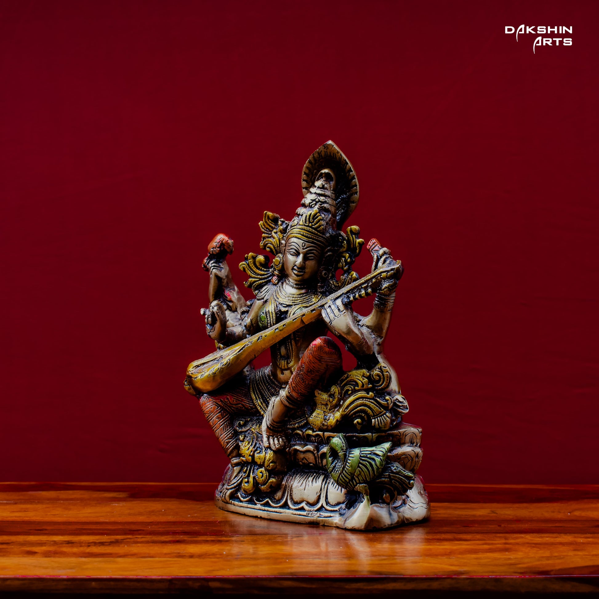 Saraswati Coloured - Dakshin Arts