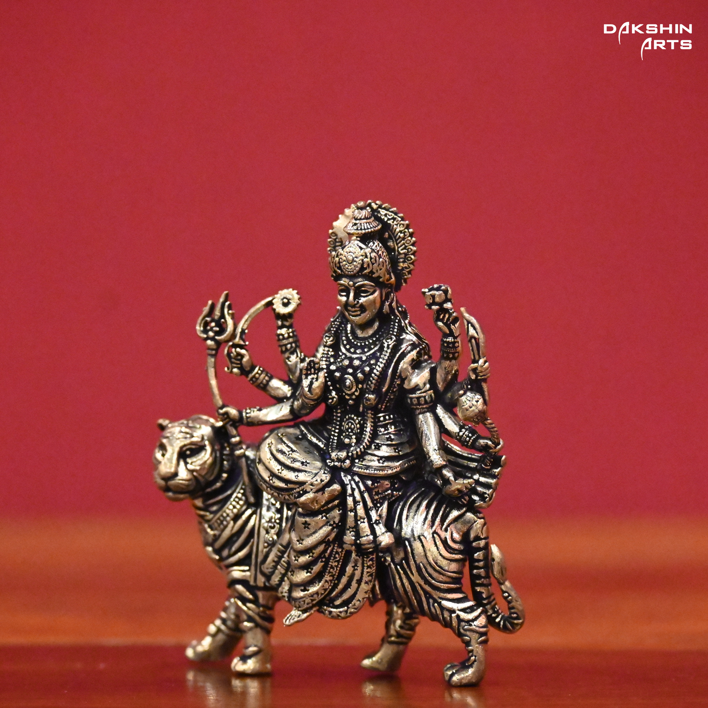 Durga on Lion - Fine