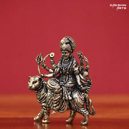 Durga on Lion - Fine
