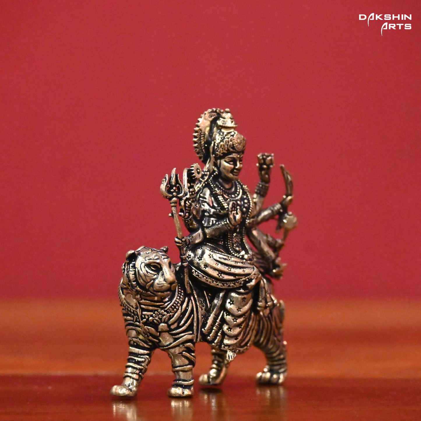 Durga on Lion - Fine