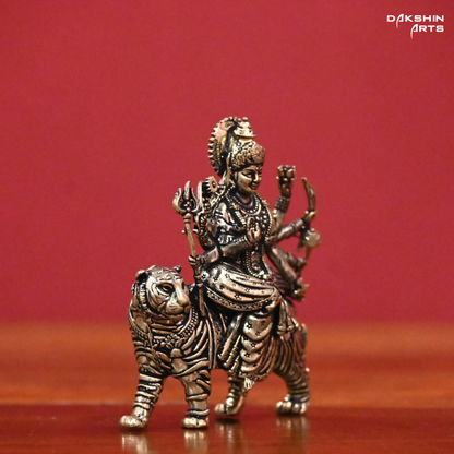 Durga on Lion - Fine