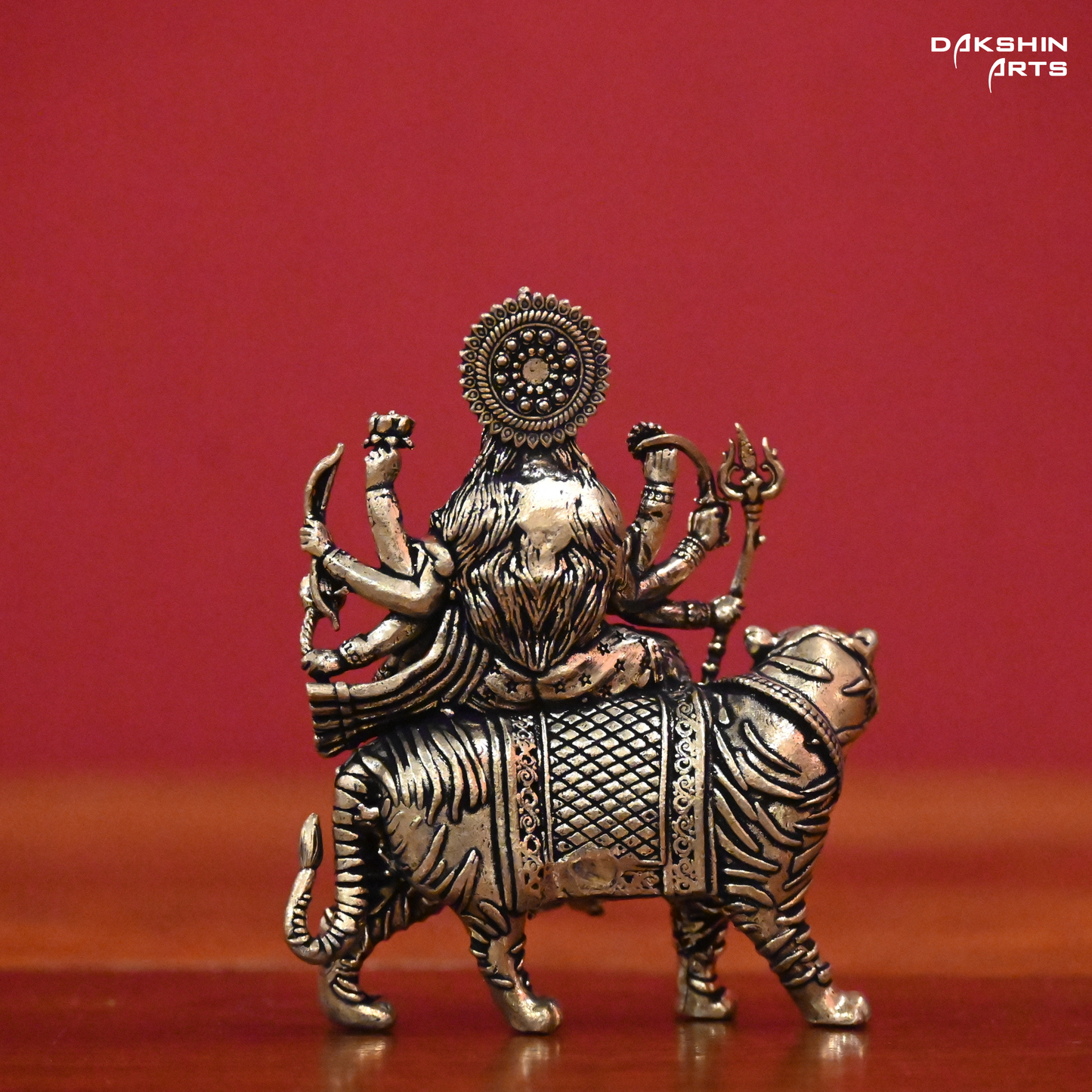 Durga on Lion - Fine