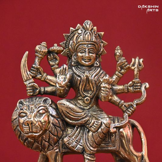 Durga Idol Without Base 6"