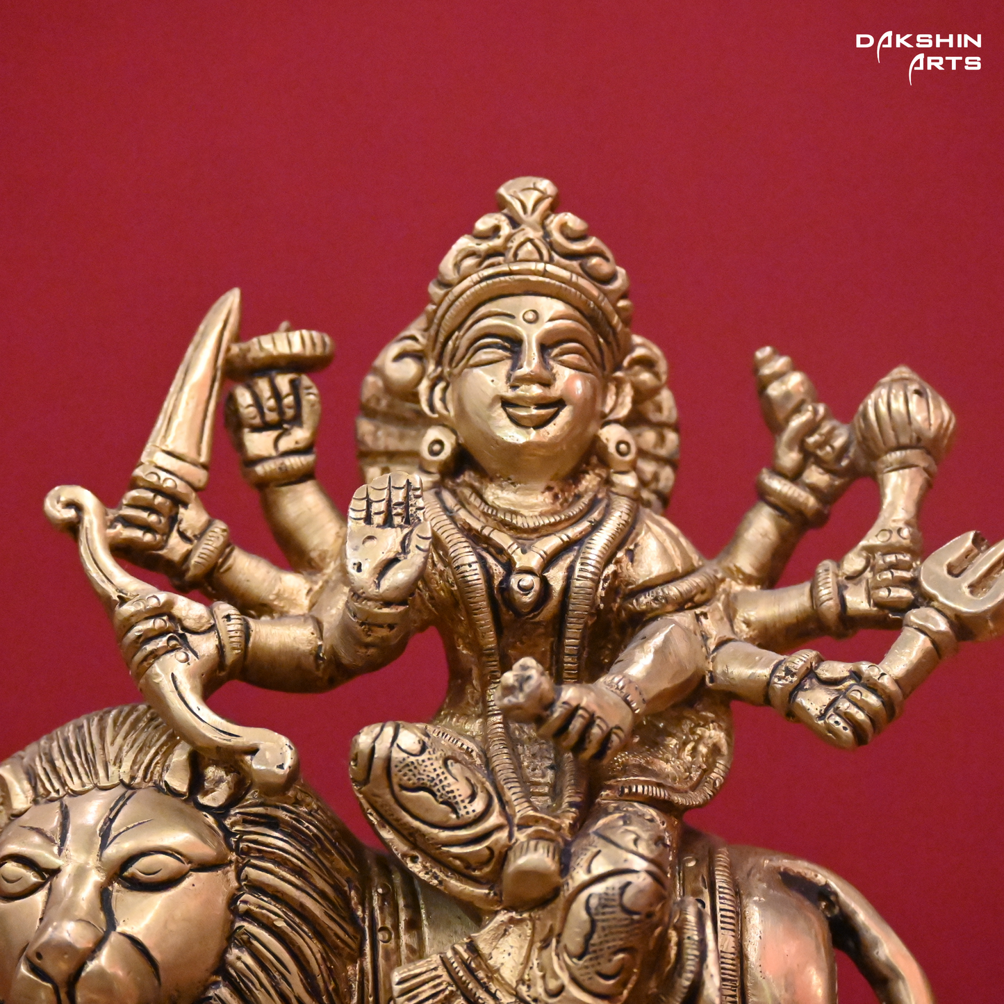Durga Idol with Rectangle Base