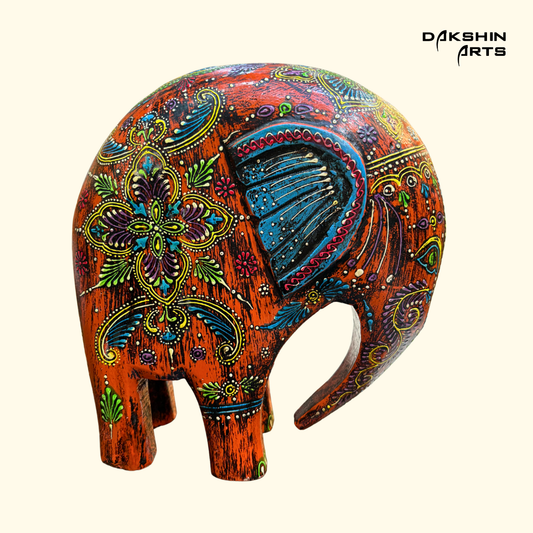 Elephant 10" Hand-painted - Dakshin Arts