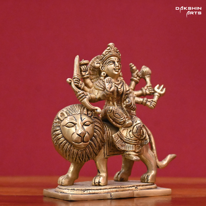 Durga Idol with Rectangle Base