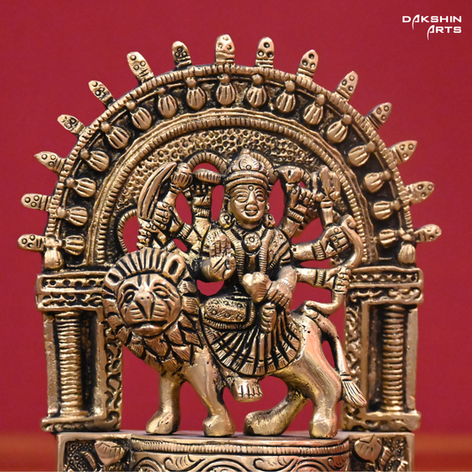 Durga with Prabhavali