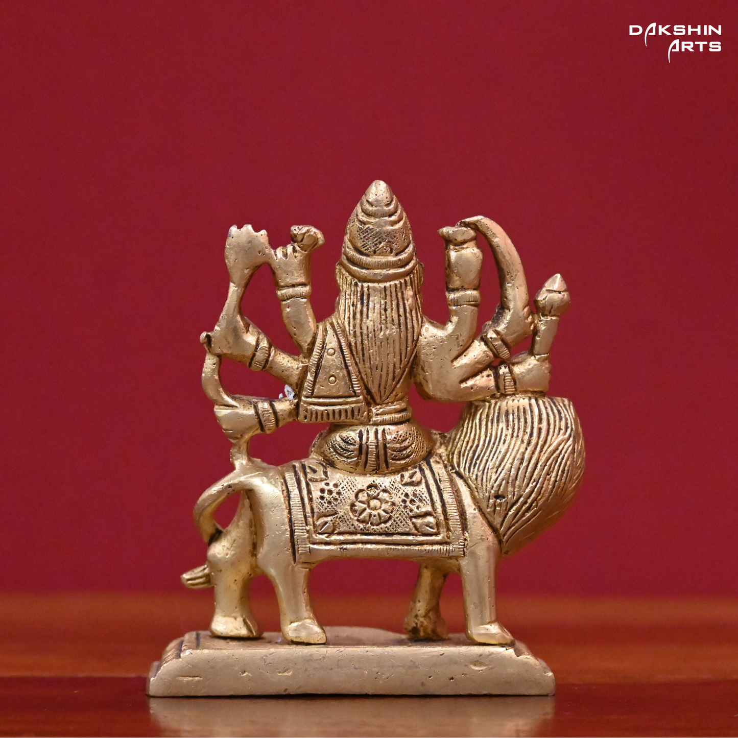 Durga with Base 4"