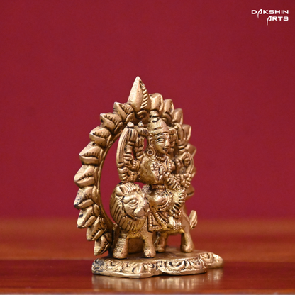 Durga with Prabhavali