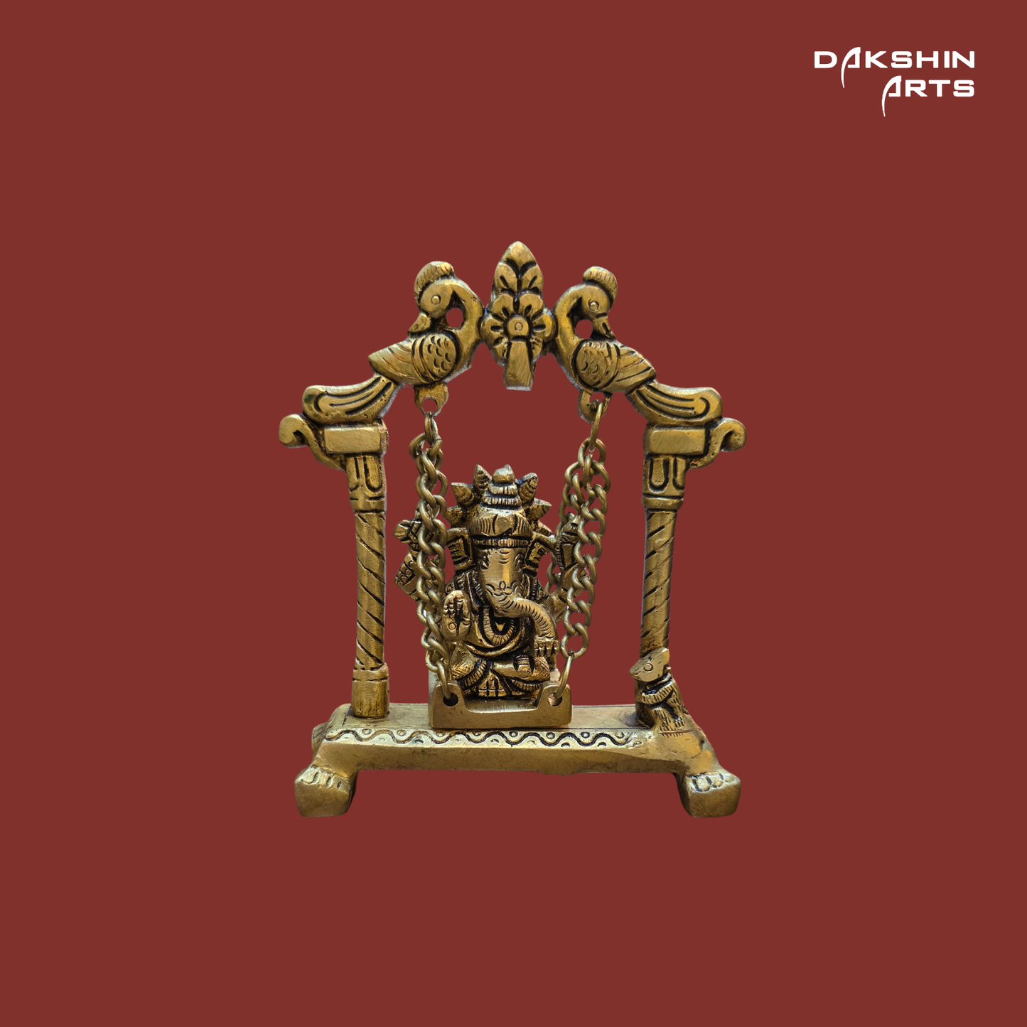 Brass Jhula Ganesha