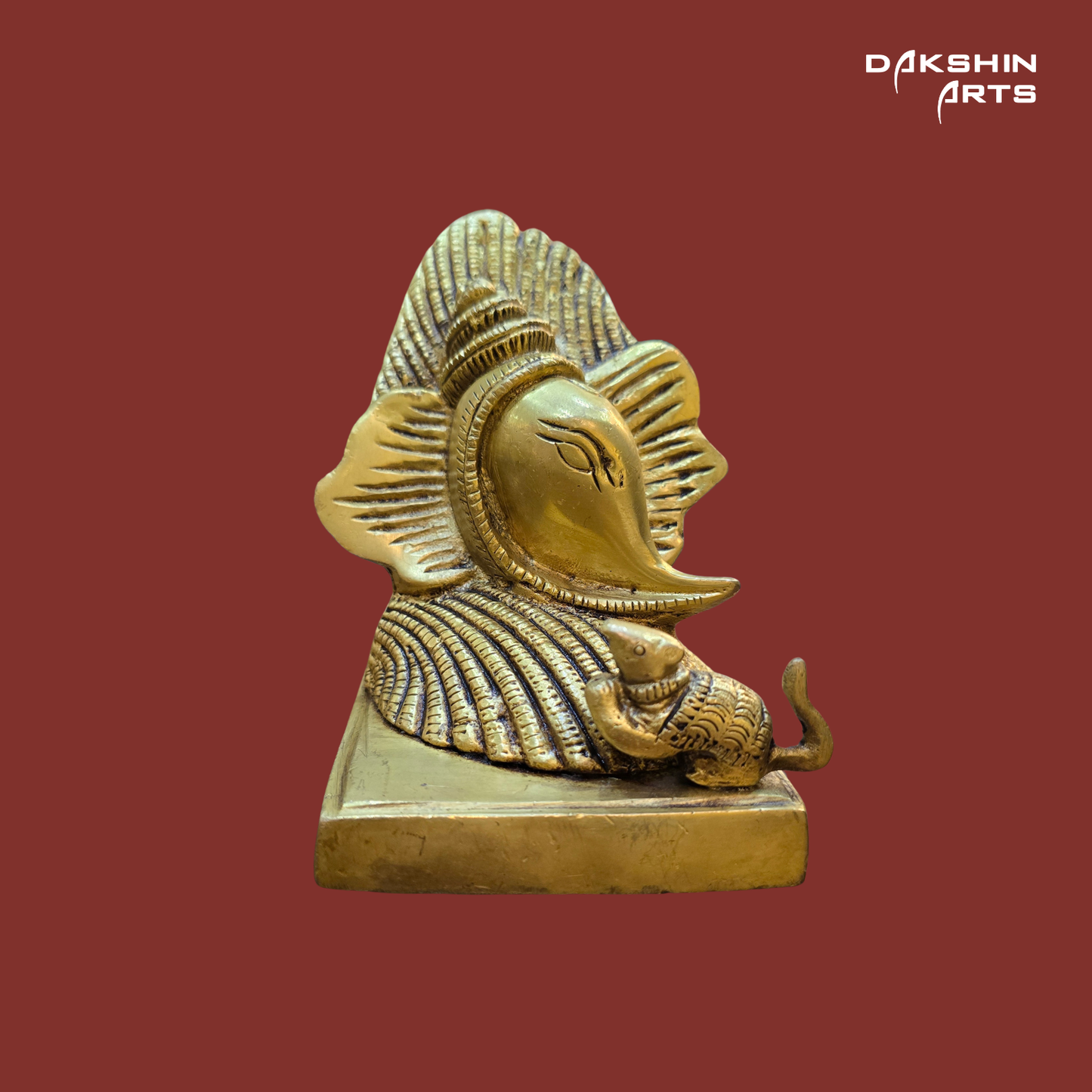 Brass Shankh Ganesh