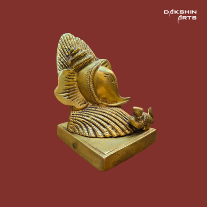 Brass Shankh Ganesh