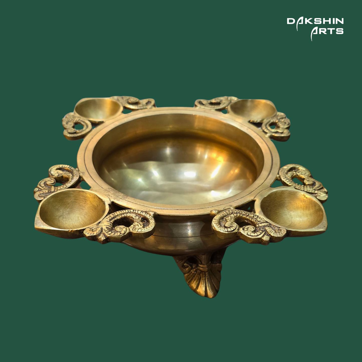 Brass Diya Urli