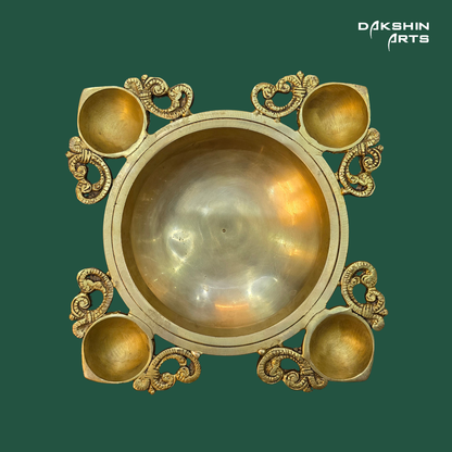 Brass Diya Urli