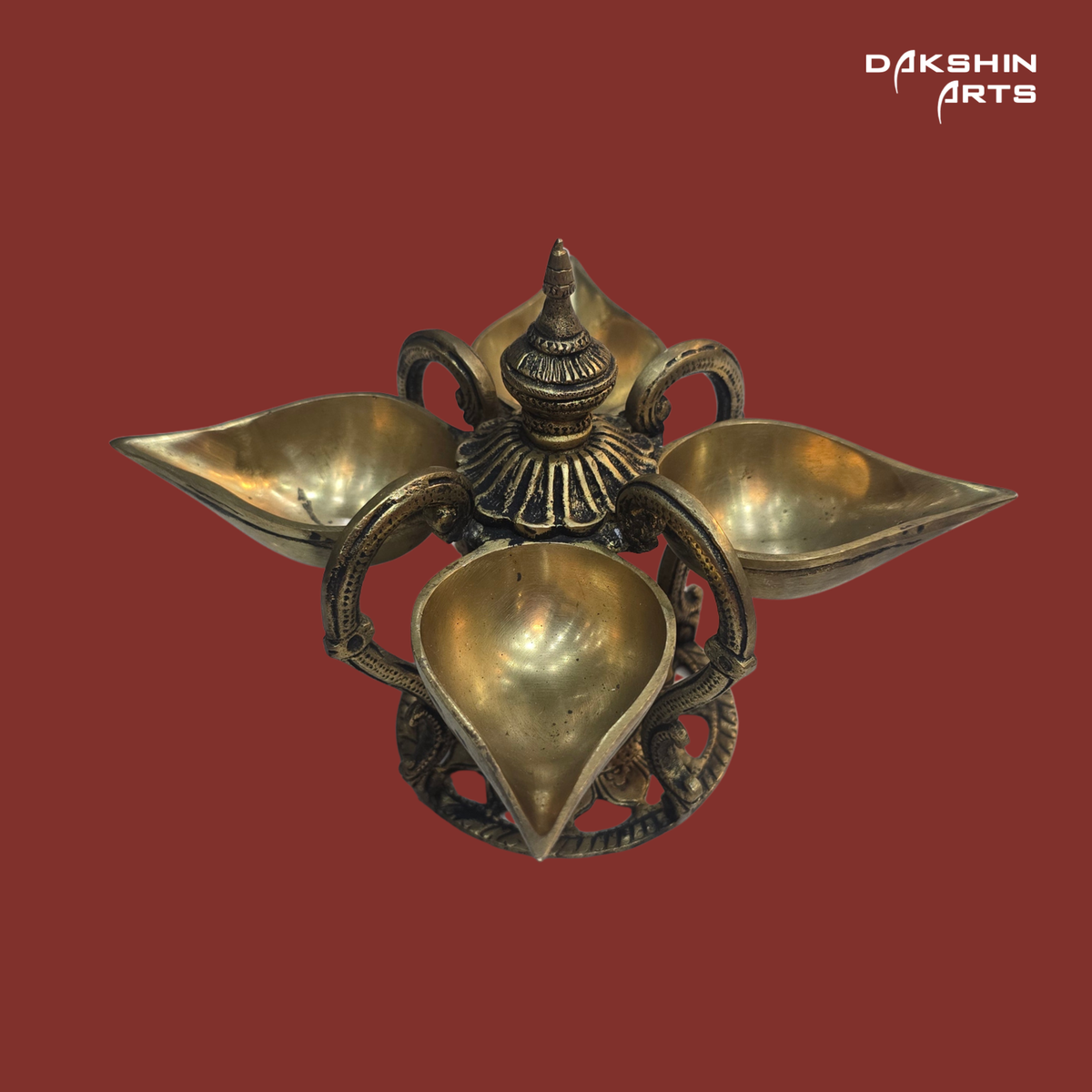 Brass Designer Diya