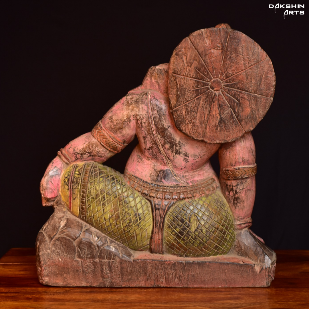 GANESHA - WOOD - Dakshin Arts