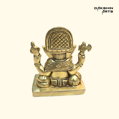 Brass Ganesha 3.75"
