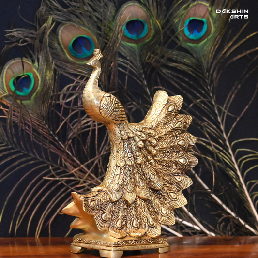 Pair of Peacocks - Dakshin Arts