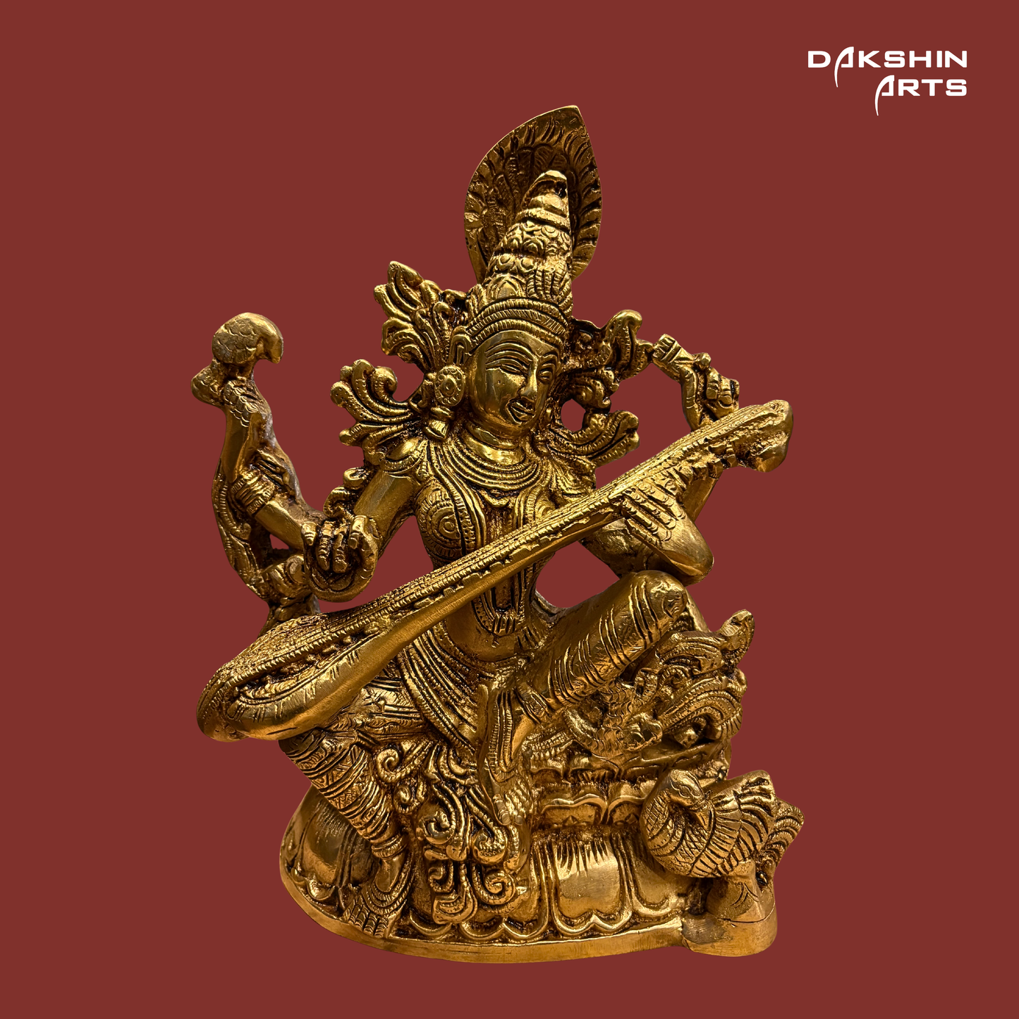 Brass Saraswathi - Dakshin Arts