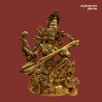 Brass Saraswathi - Dakshin Arts