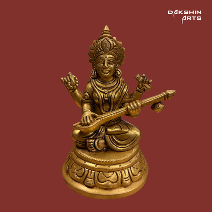 Brass Saraswathi - Dakshin Arts