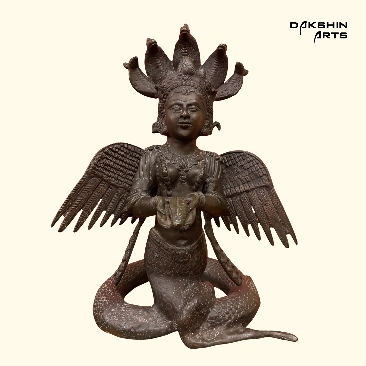 Nag Kanya Antique Finish - Dakshin Arts