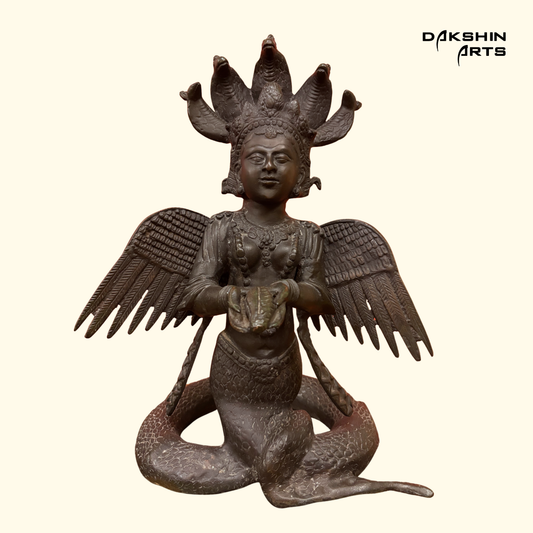 Nag Kanya Antique Finish - Dakshin Arts