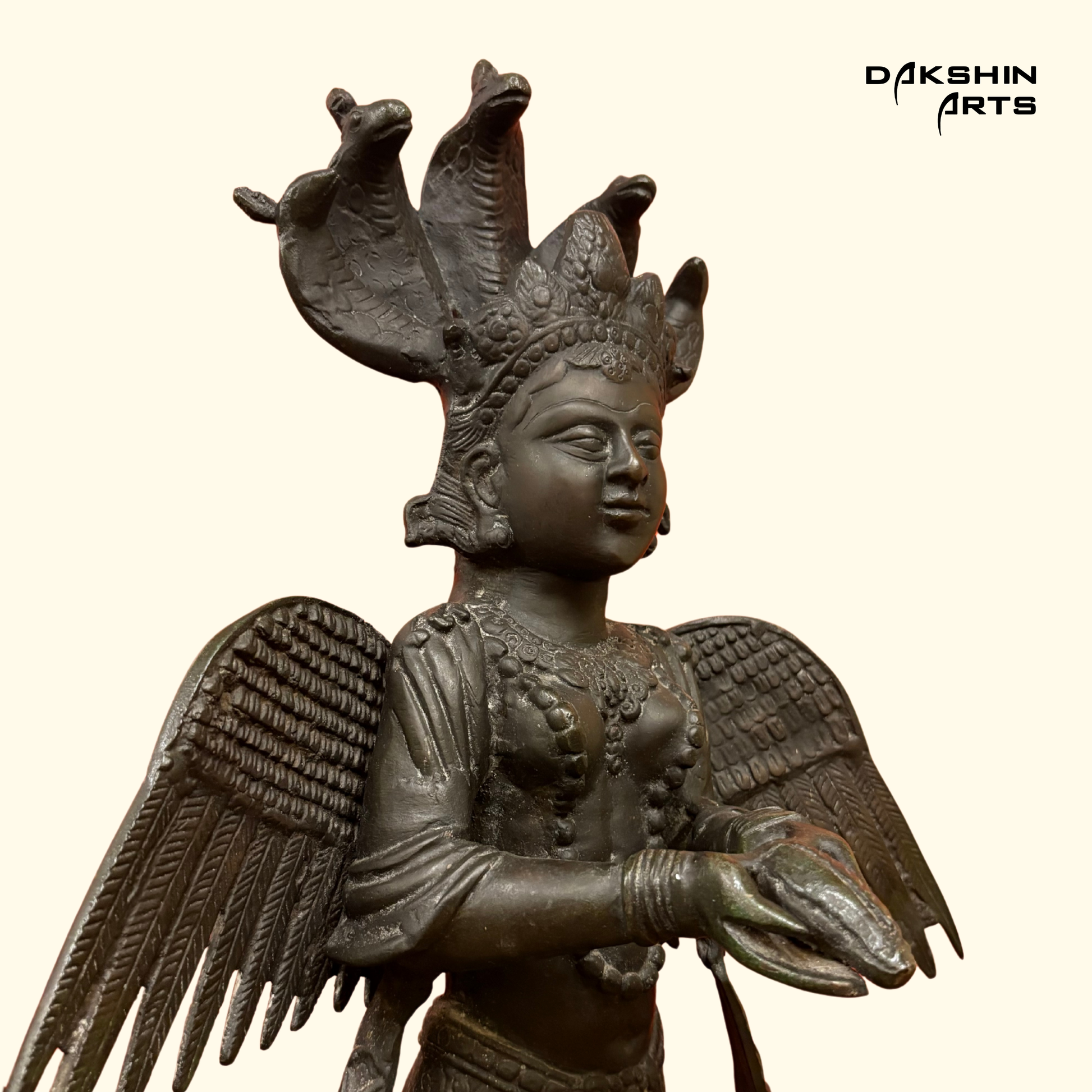 Nag Kanya Antique Finish - Dakshin Arts