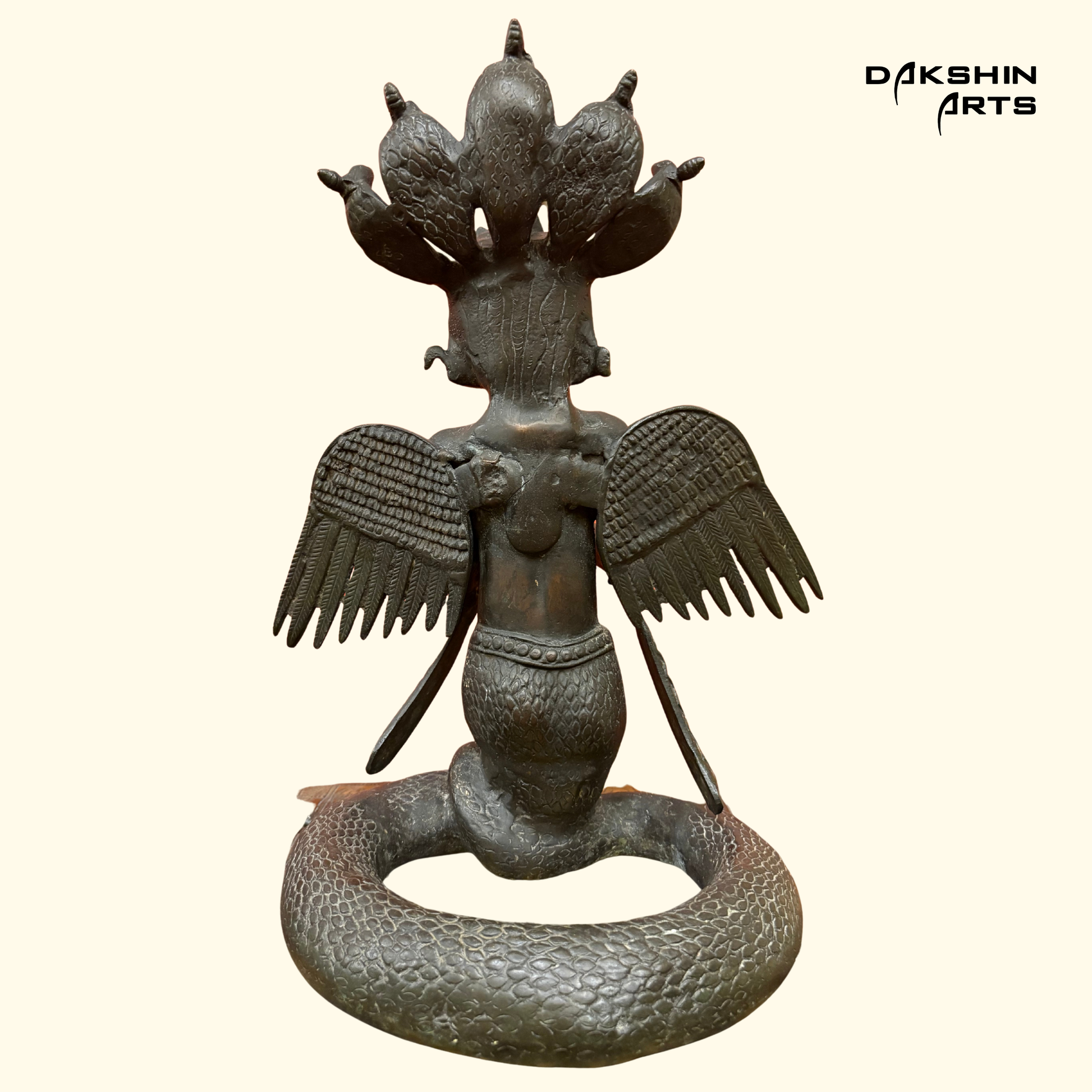 Nag Kanya Antique Finish - Dakshin Arts