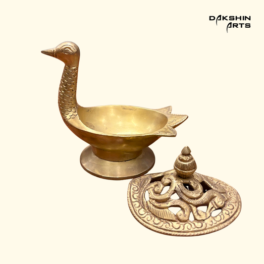 Peacock Dhoopdani - Dakshin Arts